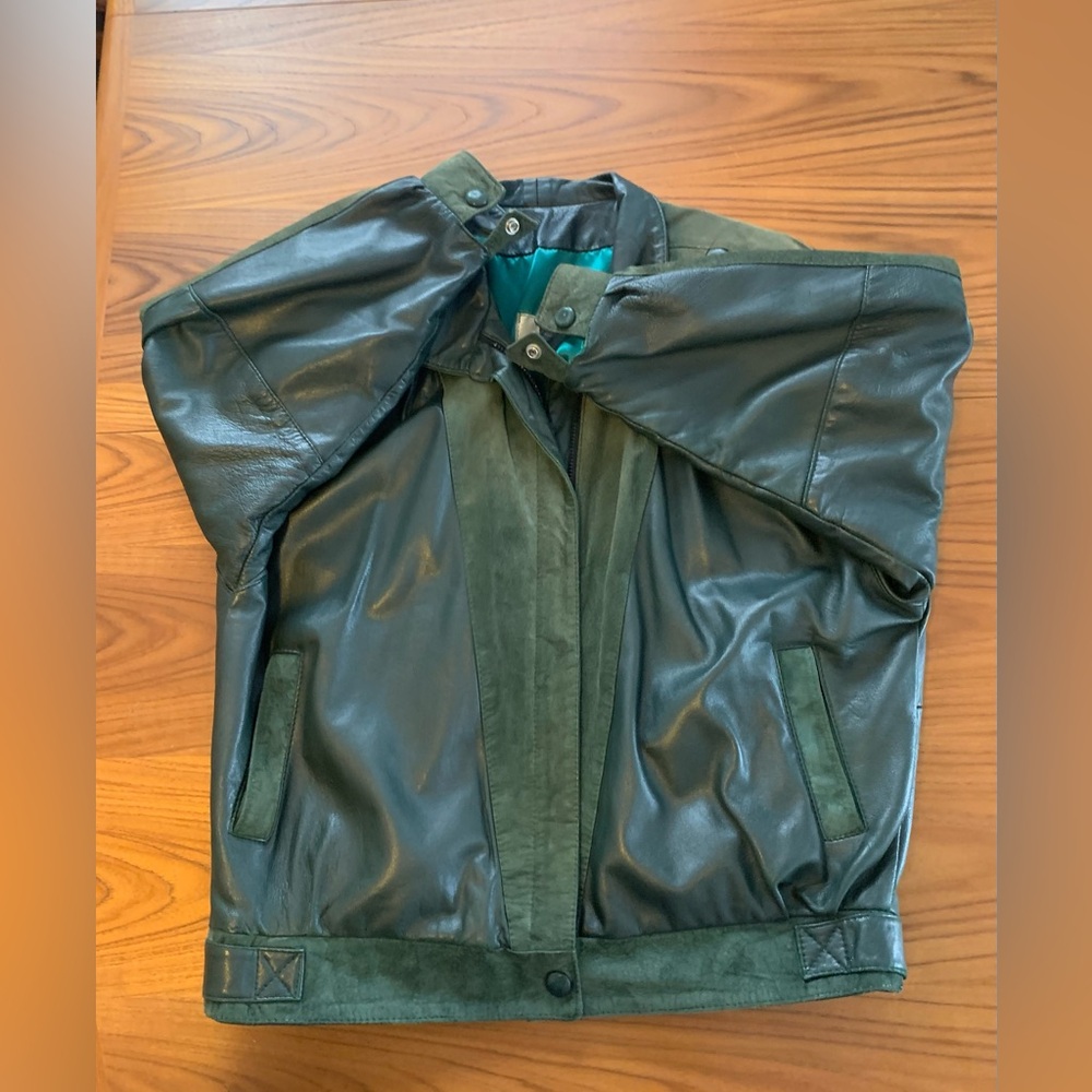VINTAGE 90'S TO LEATHER FASHIONS LEATHER JACKET - Picture 16 of 16